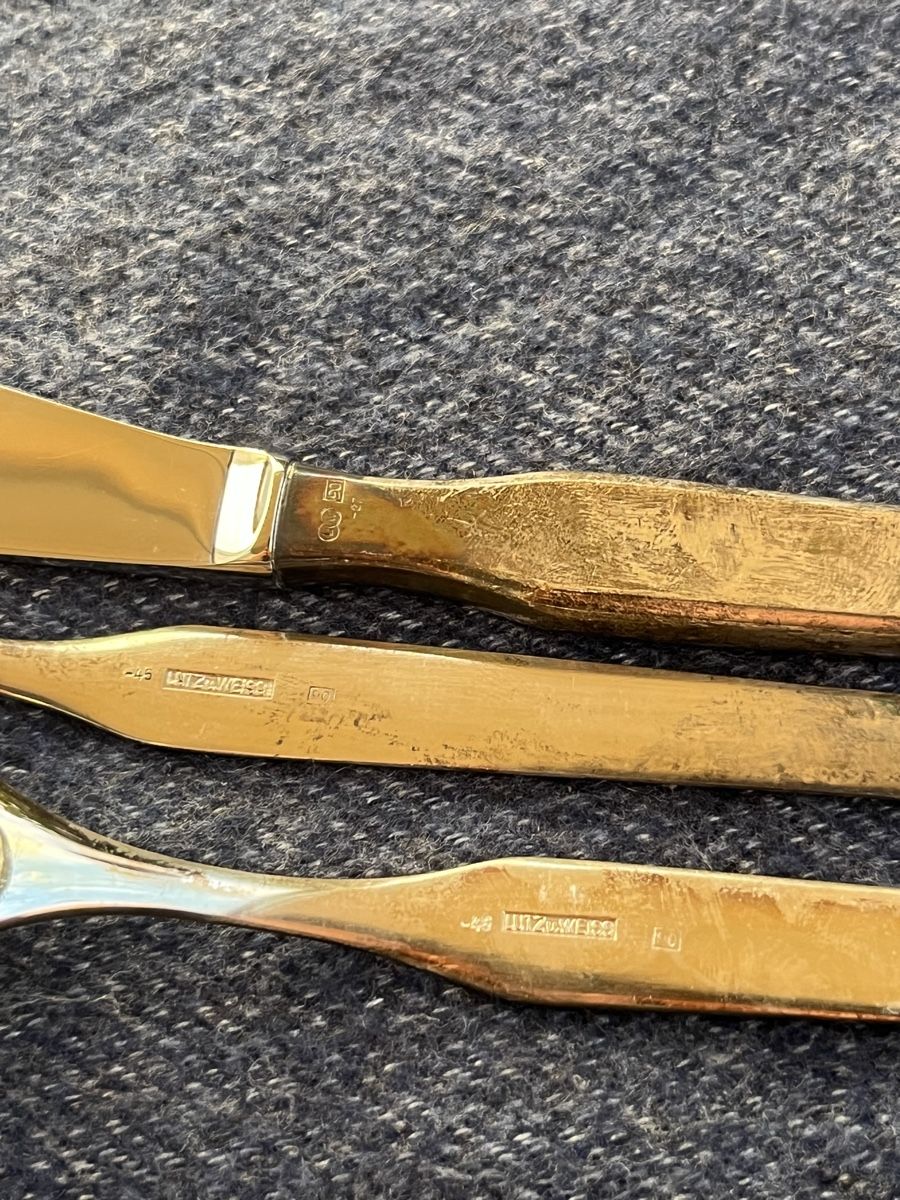 Set di posate: Neuwertiges Silberbesteck, 36 teilig, Wunderschön. – Nuovo (secondo la descrizione) da Würenlos venduto da Rekalo 8