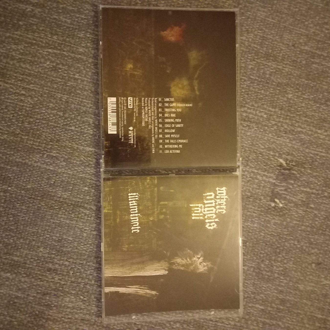 CDs: Where angels fall - illuminate – Gebraucht aus St-Cergue von VeganWarrior