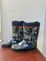 Gummistiefel Gr. 32, coole Graffiti-Motiv, wasserdicht