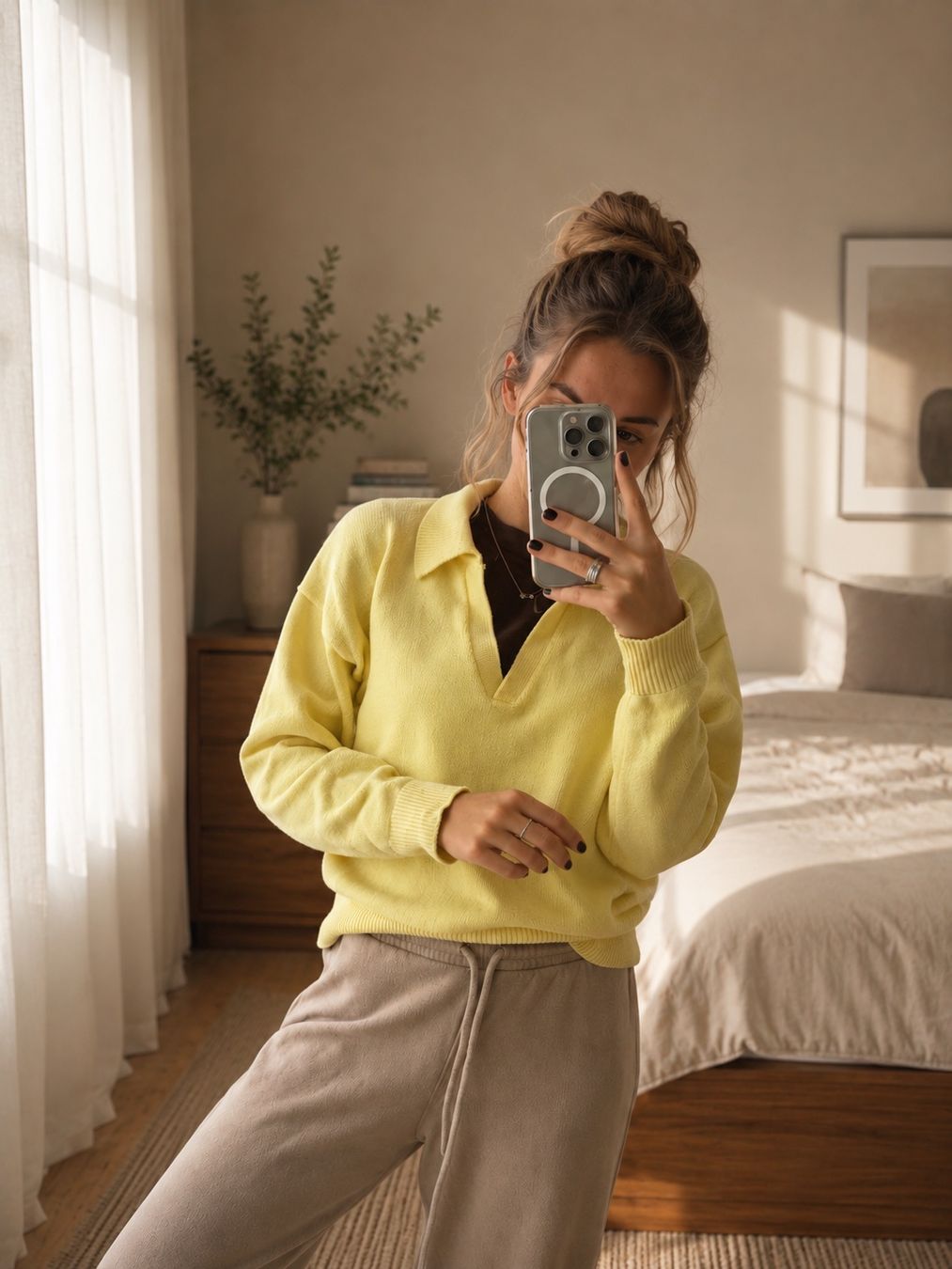 Zara Pullover & Sweatshirts: Zara yellow knit sweater, size S – Gebraucht aus Sattel von Zlata1