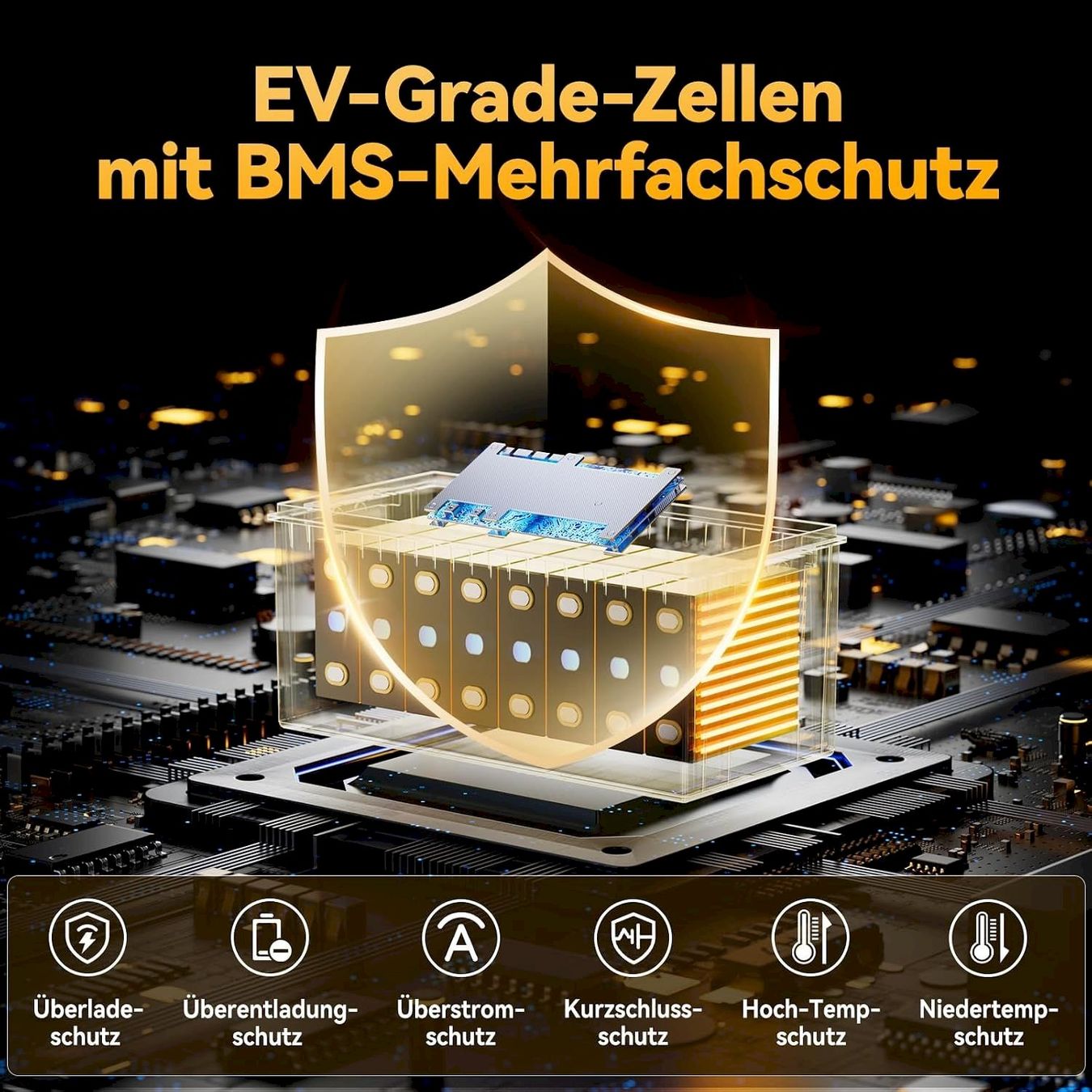 Batterie: Power Queen Smart LiFePO4 24V 100Ah – Nuovo e nell'imballaggio originale da Bottighofen venduto da zaap 2
