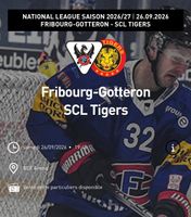 Billet Fribourg- SCL Tigers 26.09.2026