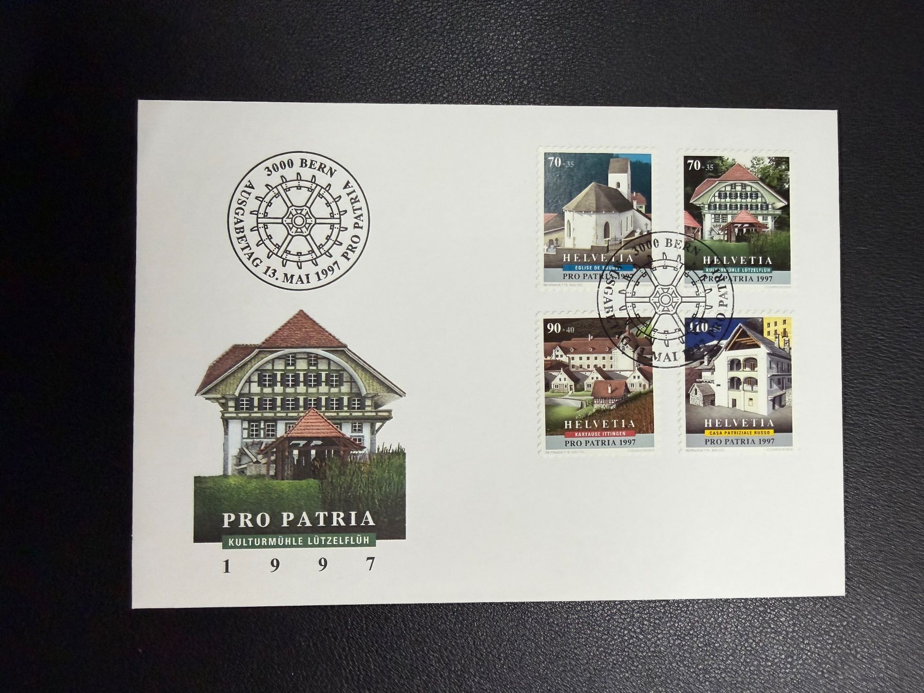 Tutti i francobolli: Pro Patria 1997 FDC – Usato da oberrüti venduto da jeanmei
