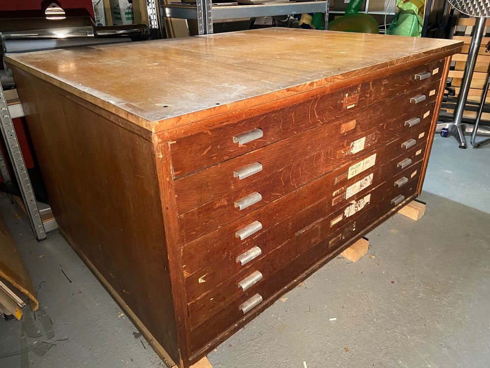 Panana Kommode Mit 5 Schubladen & 1 Tür – Weiß, Aus MDF, Mit Rollen, Für Schlafzimmer, Büro Oder Bad