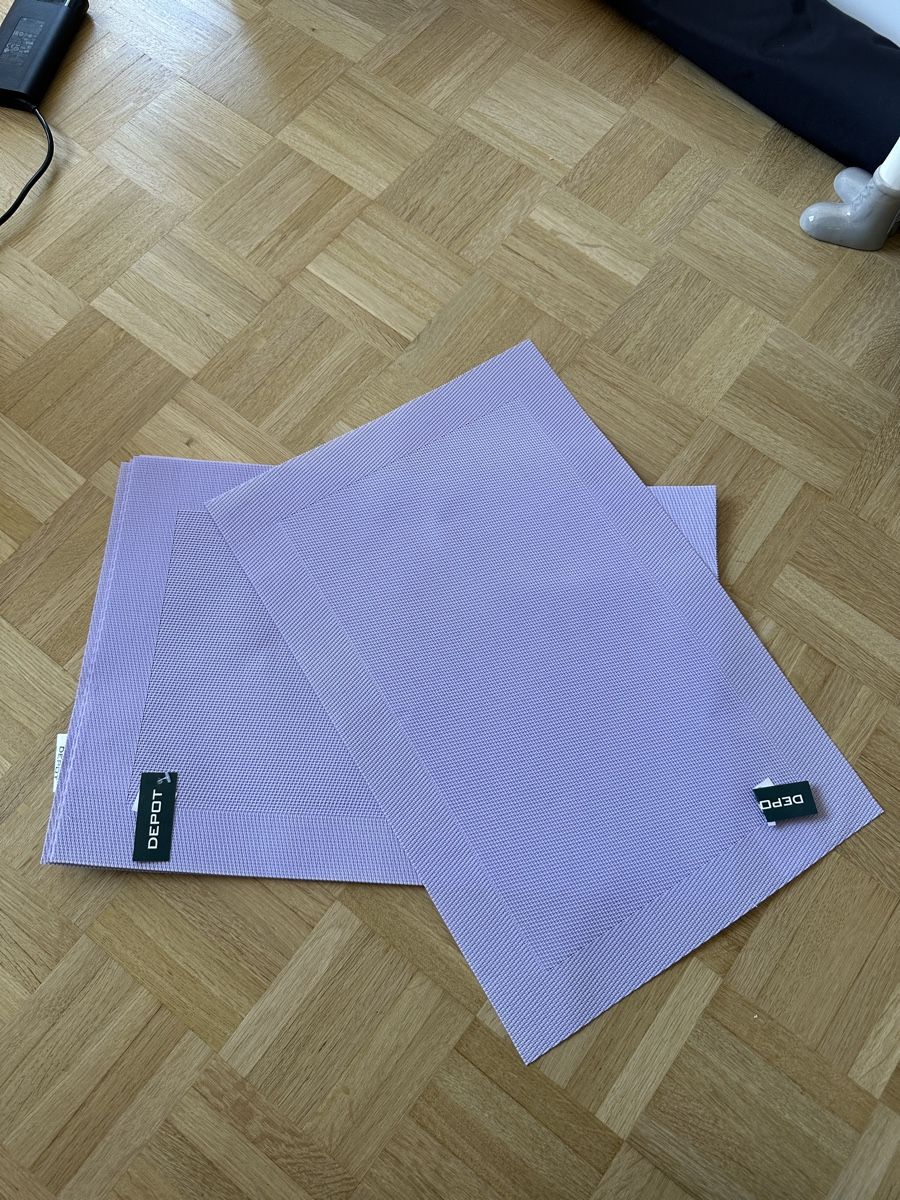 Untersetzer: Tischset flieder 6 Stk. – Neu und originalverpackt aus Urdorf von teeeea