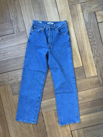 Levi's Jeans Ribcage Straight blau Grösse W28 L29