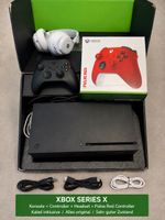 Xbox Series X + 2 Controller + Gaming Headset + Originalverp