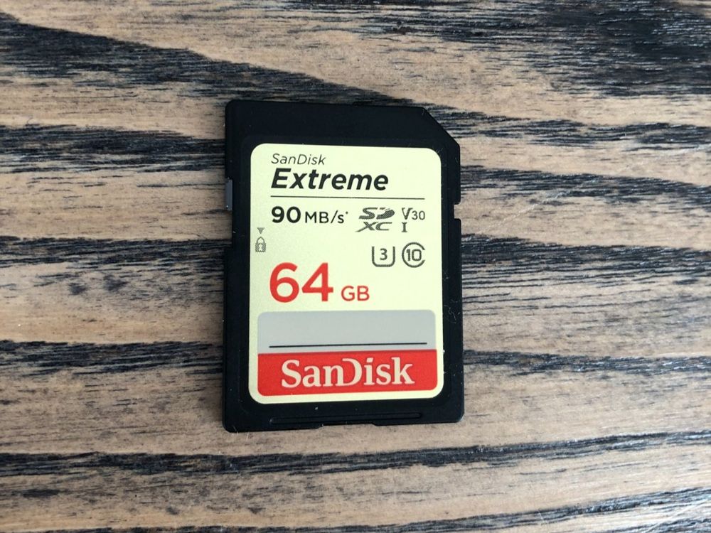 SanDisk Extreme 64GB SD Karte Kaufen Auf Ricardo