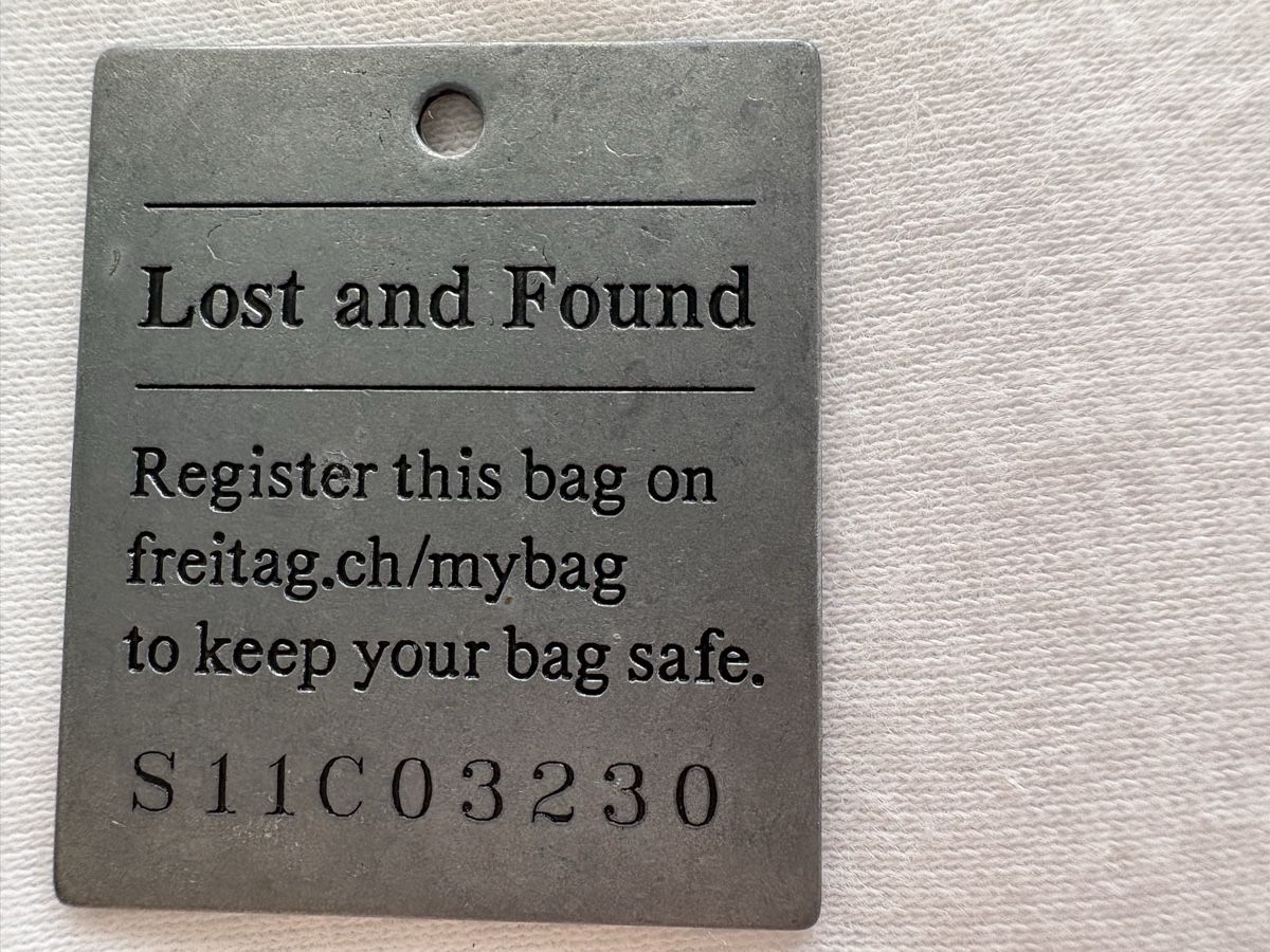 Freitag Sacs: Freitag R503 "Reference Linie" Tasche blau gebraucht – D'occasion à Basel par Sandra2109 7