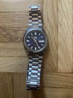 Wunderschöne Seiko 5 Automatik Uhr Herren blau guter Zustand