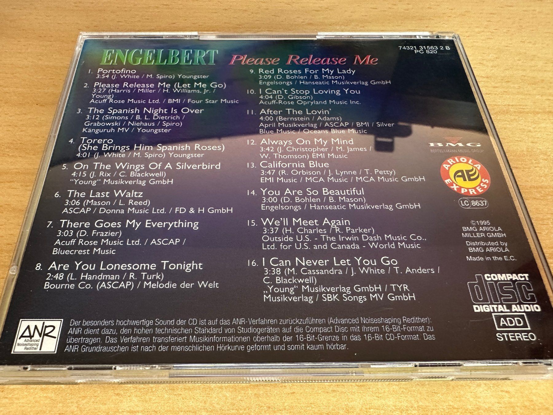 CDs: Engelbert – Please Release Me – D'occasion à Rikon im Tösstal par Alpenmutz 1