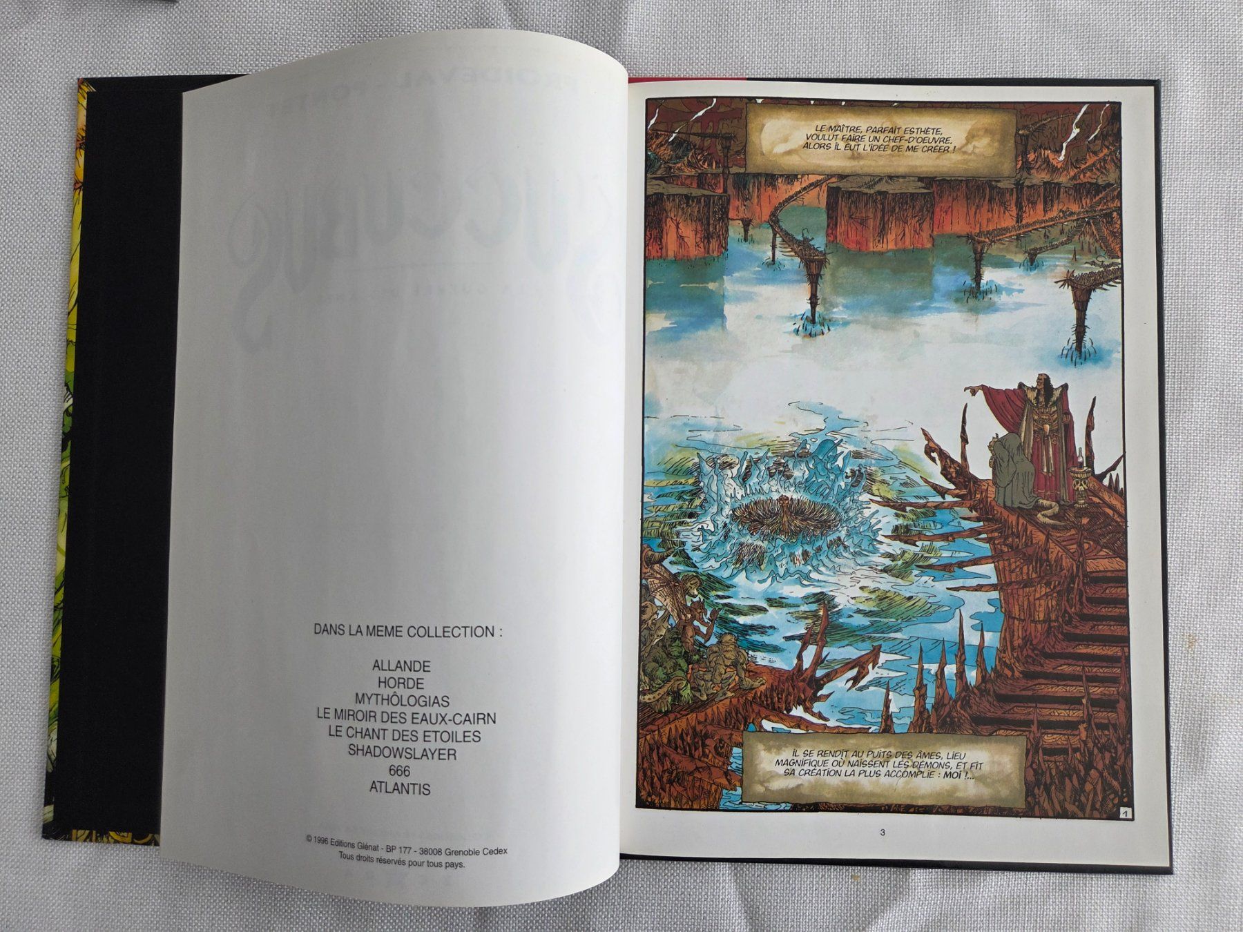 Fumetti: BD Succubus No 1 EO (TBE) – Usato da Palézieux-Village venduto da magic1980 2
