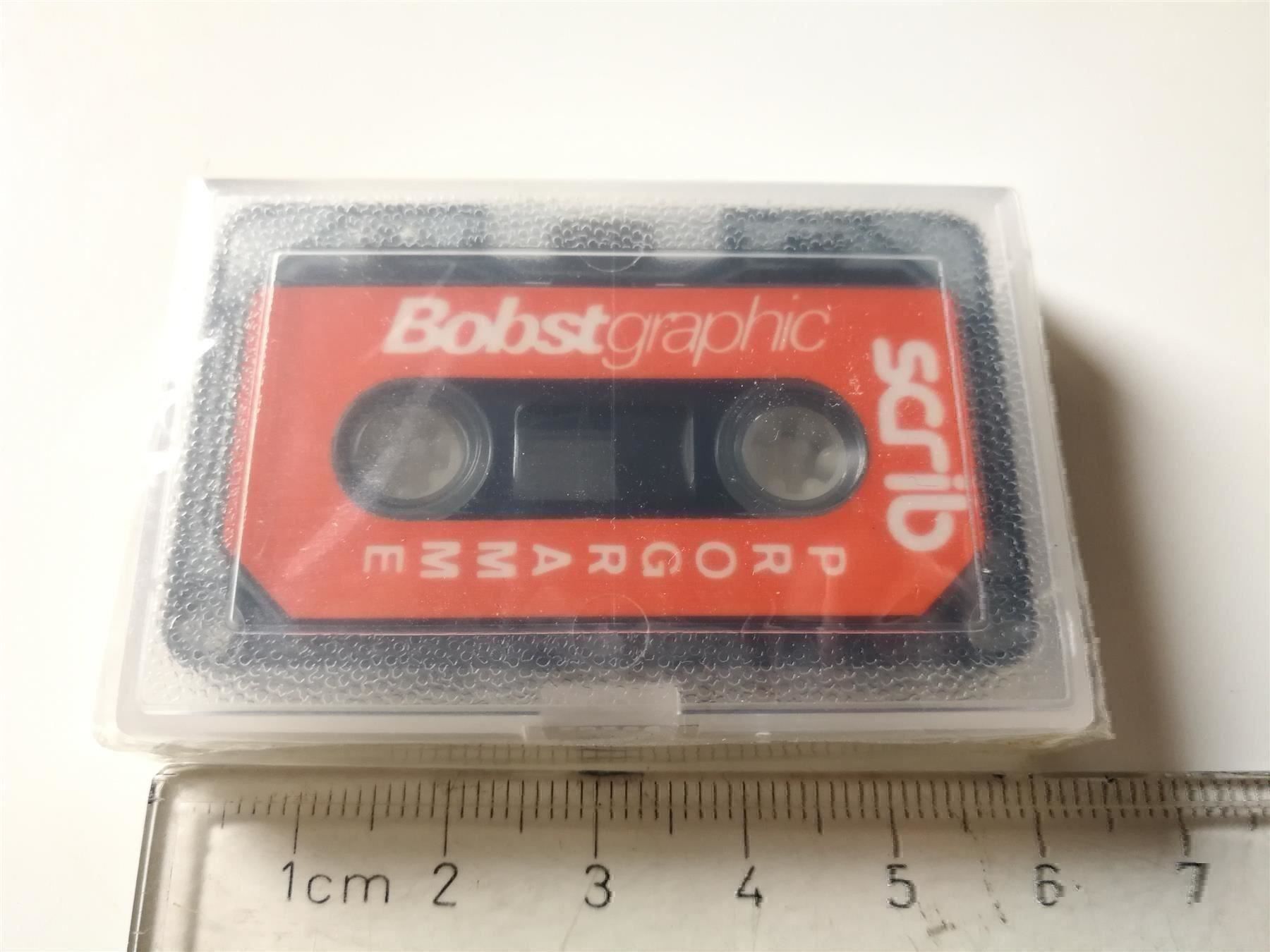 Musicassette: Mikrokassette BOBST GRAPHIC SCRIB SMAKY Selten ! – Nuovo e nell'imballaggio originale da Monthey venduto da 19_karen_84 5