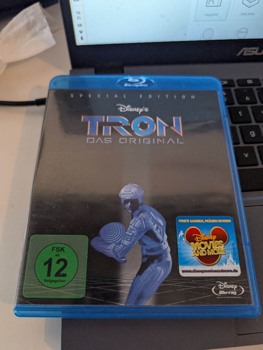 Tutti i DVDs: Tron Das Original Special Edition Blu Ray DVD – Usato da Hünenberg See venduto da SpecialEditionGaming