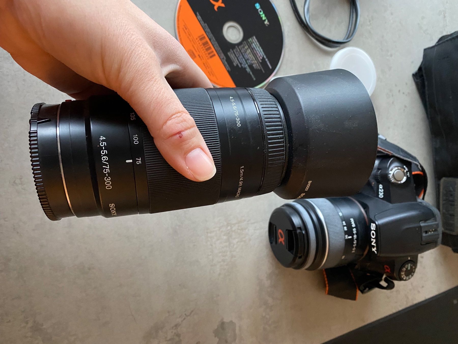 Alpa Fotocamera: Spiegelreflexkamera Sony a 230 – Usato da Dintikon venduto da PoleSports 3