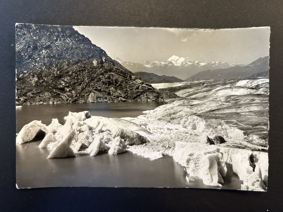 Ansichtskarten: Märjelensee am Aletschgletscher VS – Gebraucht aus Fanas von Alessio11
