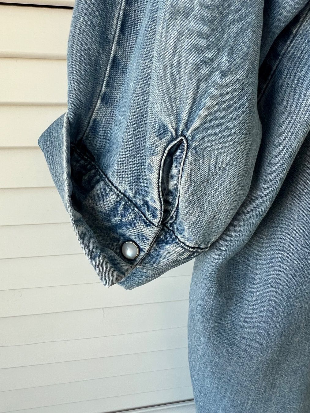 Camicette: Jeans-Bluse, Gr.XS (aber eher S) – Usato da Glattpark(Opfikon) venduto da ste_n99y 1