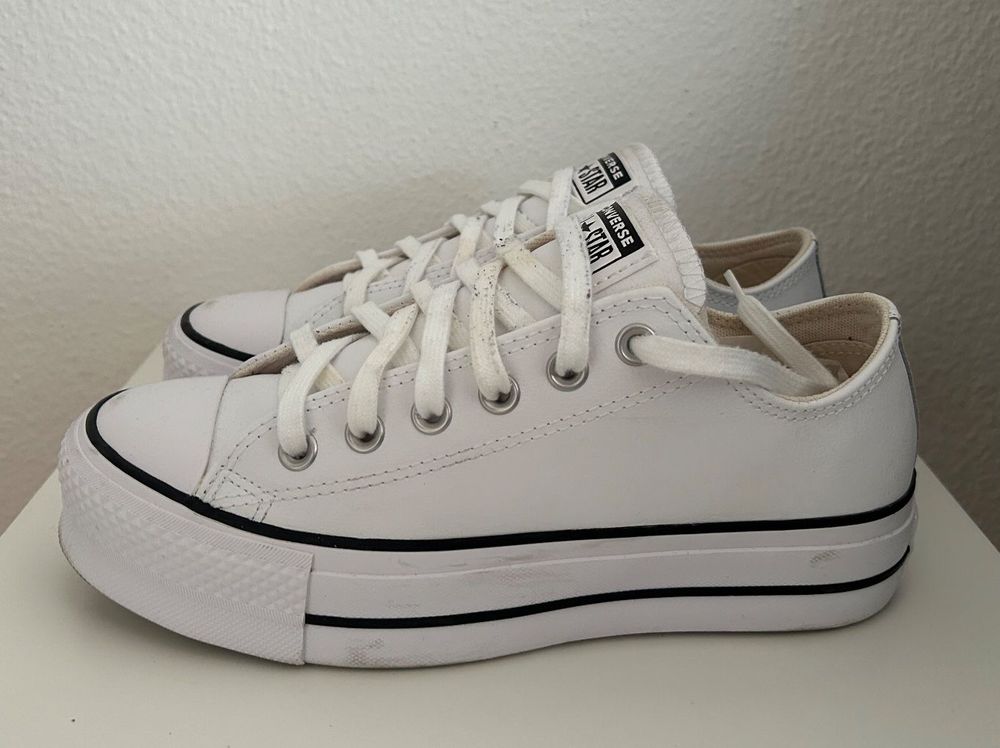 Converse Chucks Weiss Leder