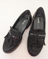 Gabor Damen Loafer, Gr. 38, Schwarz, Top Zustand!
