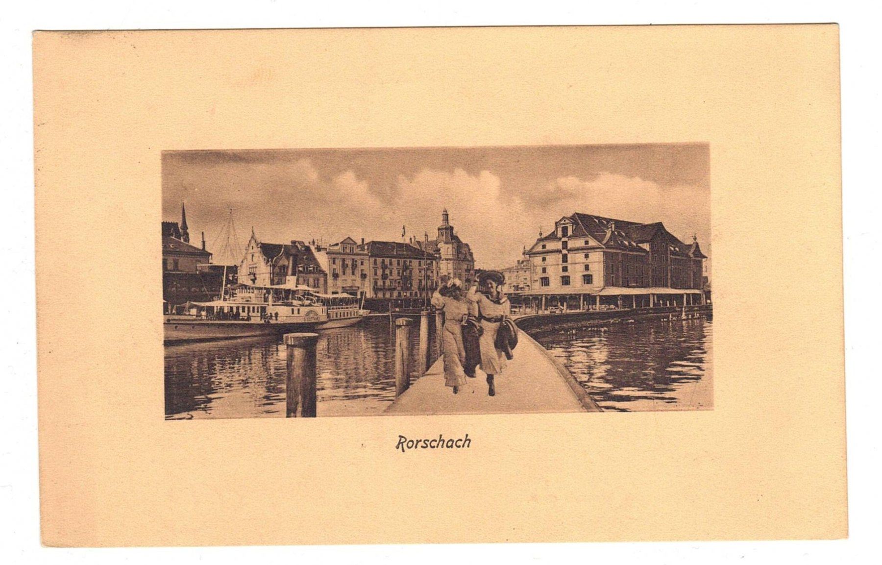 Ansichtskarten: 1917 Rorschach – Gebraucht aus Kreuzlingen von Koi4