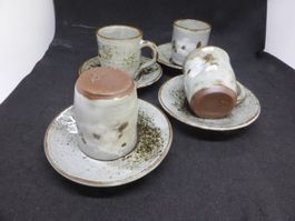 Atelier ATCH Thierry et Chantal Robert 4 tasses à café