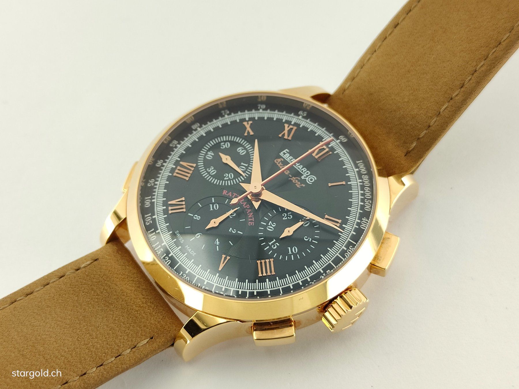 Eberhard & Co. Uhren: Eberhard & Co. Extra-Fort Rattrapante – Gebraucht aus Zürich von Stargold-Uhren 3