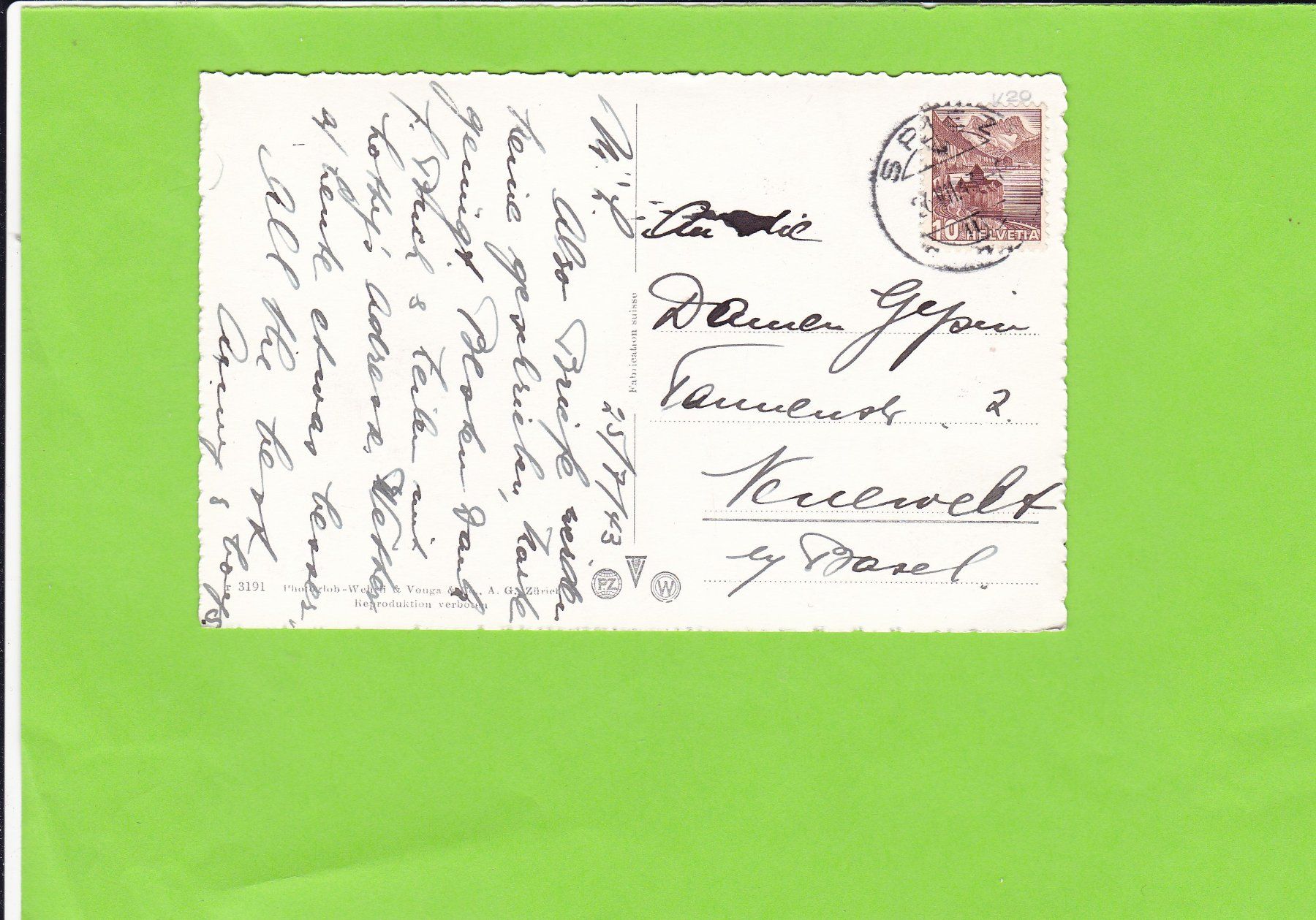 Cartes postales: Spiez – D'occasion à St. Peterzell par neckertal 1