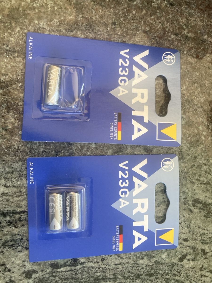 VARTA V23GA Alkaline Batterien, 12V – 2er Pack, Für Fernbedienungen, Alarmanlagen, Garagentoröffner & Mehr