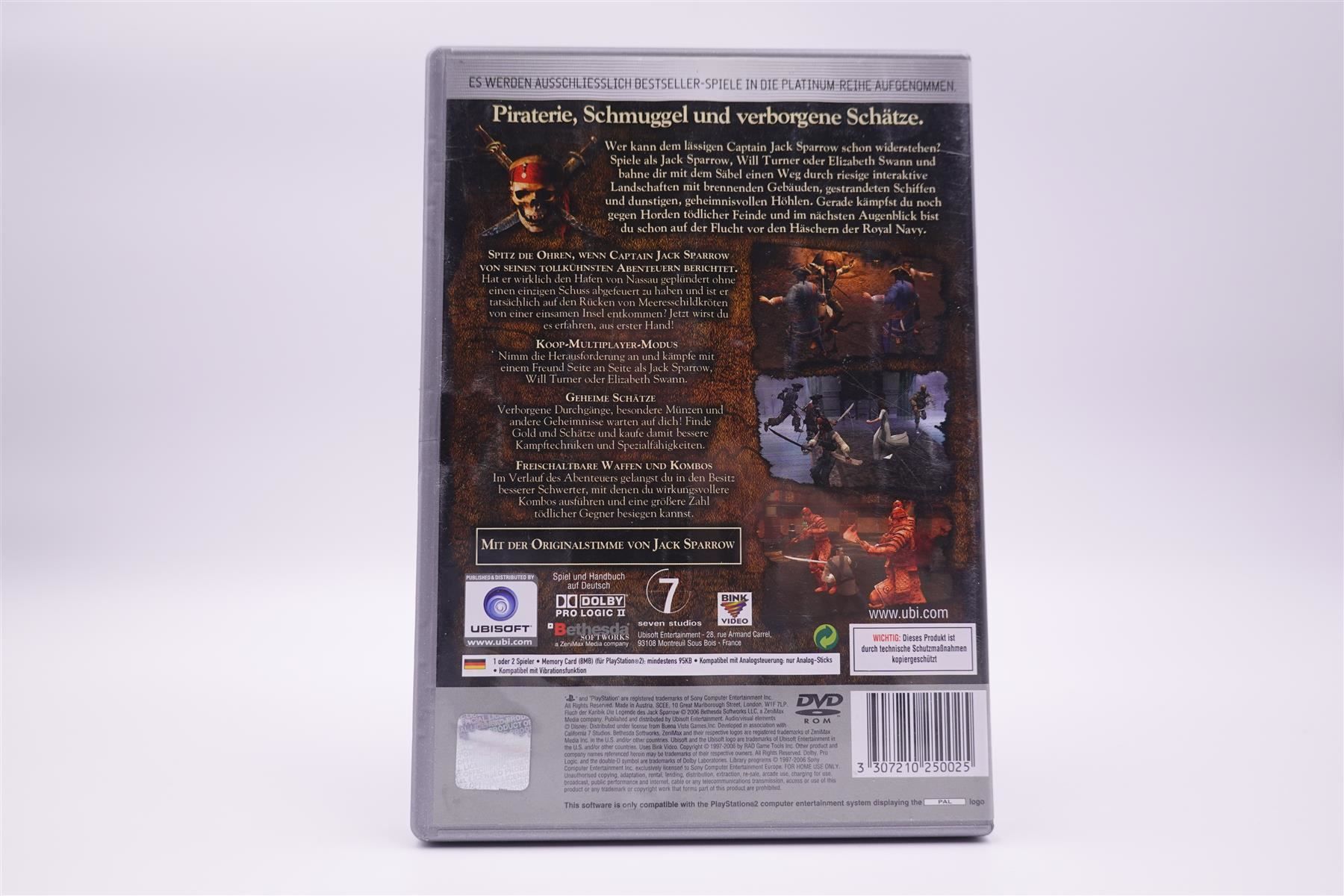 Sony Giochi: Fluch der Karibik (PS2) – Usato da Herisau venduto da ZelliZone 1