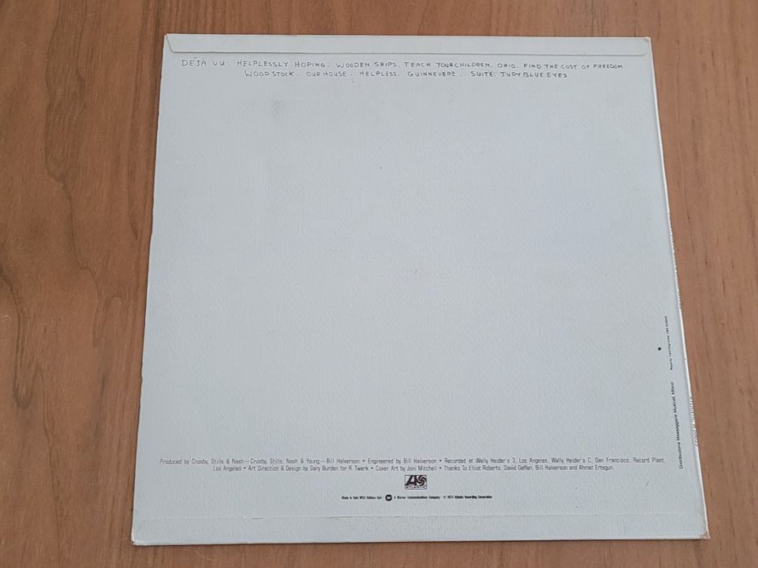 Dischi in vinile: LP Crosby, Stills, Nash and Young – Usato da Martigny venduto da MZ-67 1