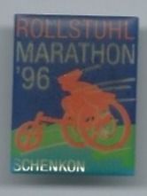 Plaketten & Abzeichen: Rollstuhl Marathon Schenkon PIN – Gebraucht aus Zürich von t24_de