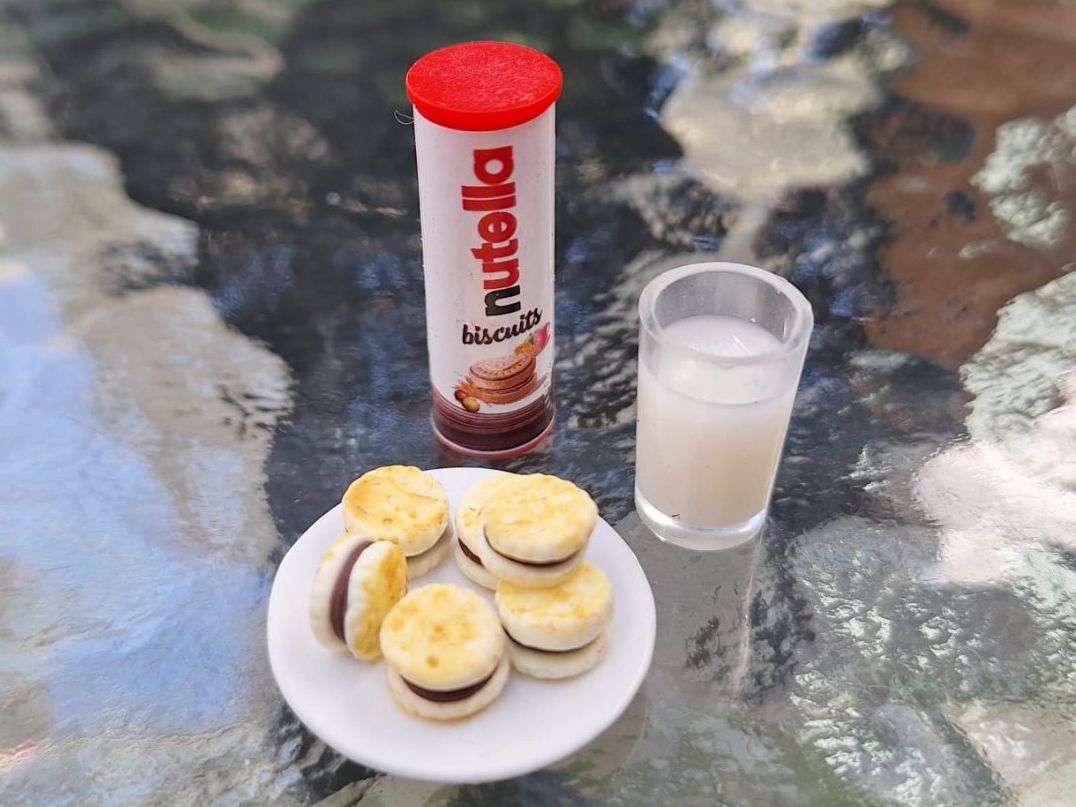 Maisons & Meubles de poupées: Handmade Nutella Kekse – Neuf (Voir description) à Zürich par HandmadeTinyFood 2