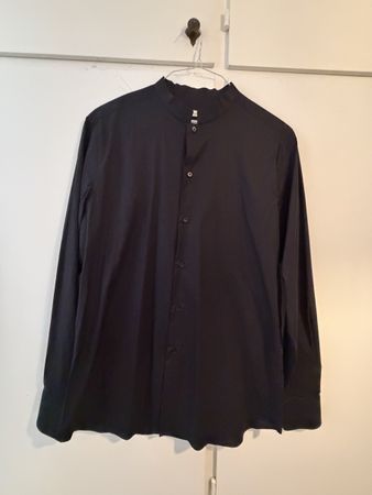Camicia Paolo Pecora sartoriale nero taglia 42