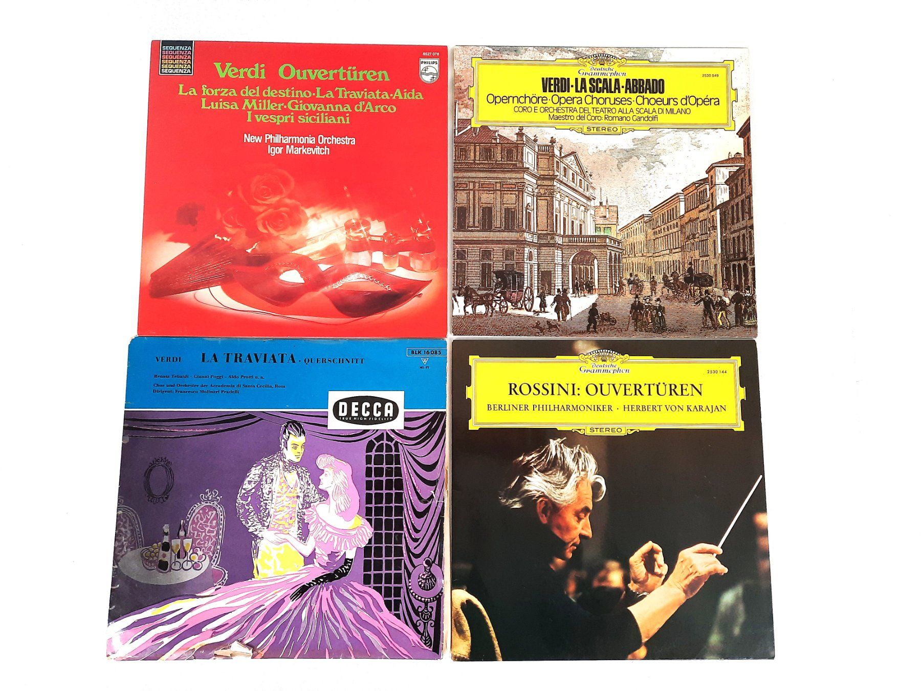 Dischi in vinile: 4-SchallPlatten-Klassische-Musik – Usato da Beinwil am See venduto da Restwert_Beinwil