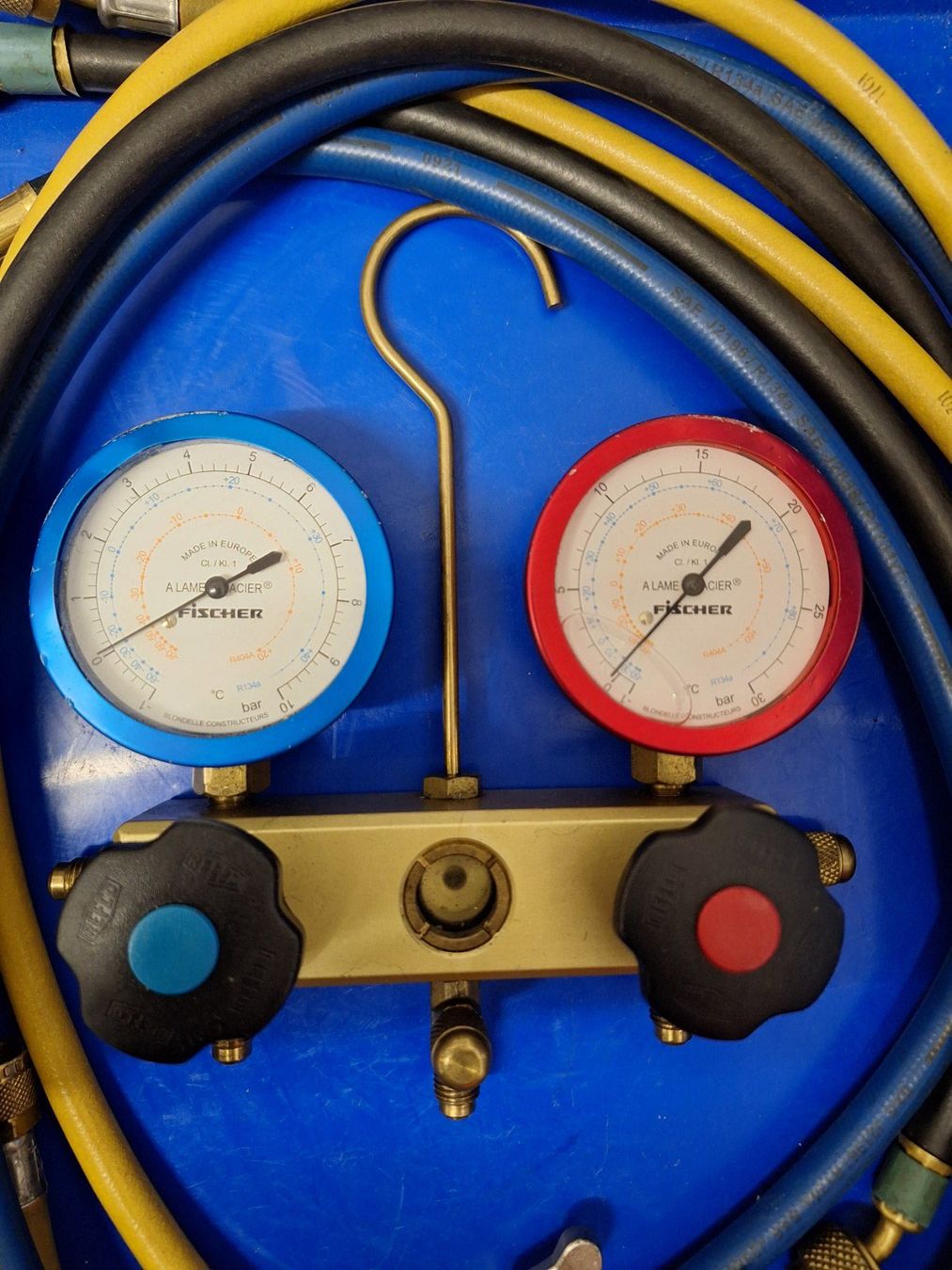 Misurare: Monteurhilfe/Kältetechnik Manometer – Usato da Allschwil venduto da SimulMagnis 1