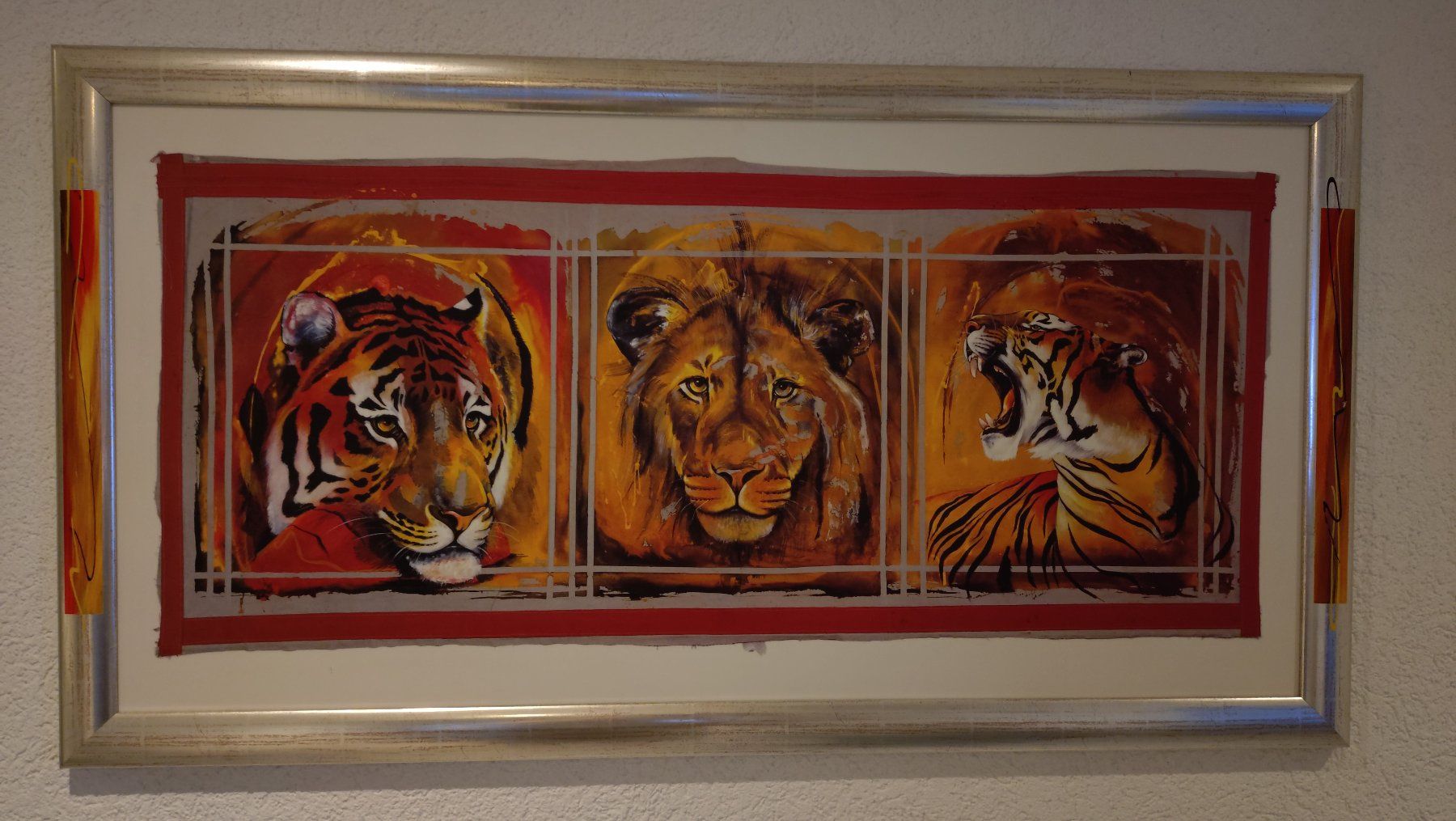 Posters & Illustrations: Rolf Knie Kunstdruck Felines (Tiger) – D'occasion à Grüningen par Stargazer