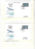 Helvetia Env. FDC 13.07.1963 Vol Berne - locarno 6 enveloppe