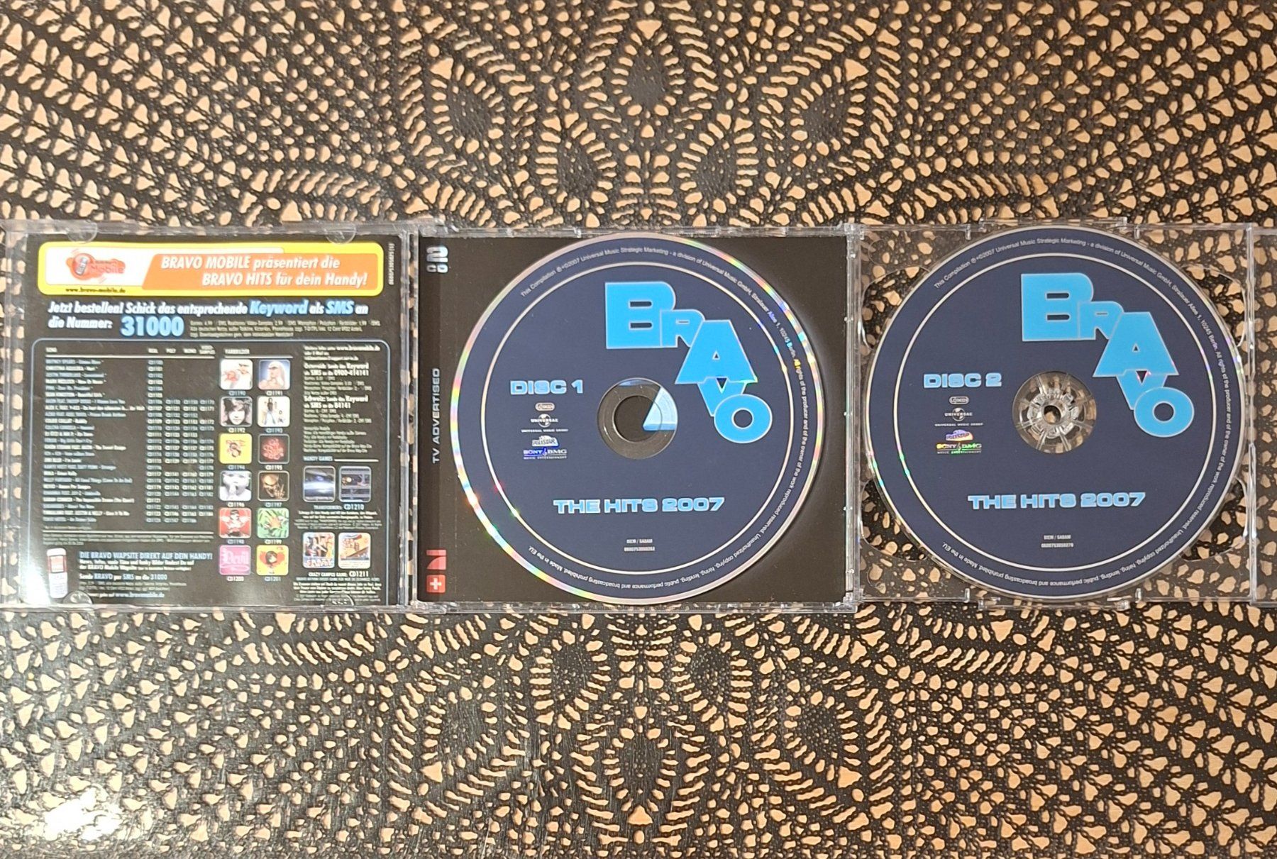 CDs: Bravo Hits - The Hits 2007, 2CD Hit Compilation Sampler 2007 – D'occasion à Amriswil par Celini3 2