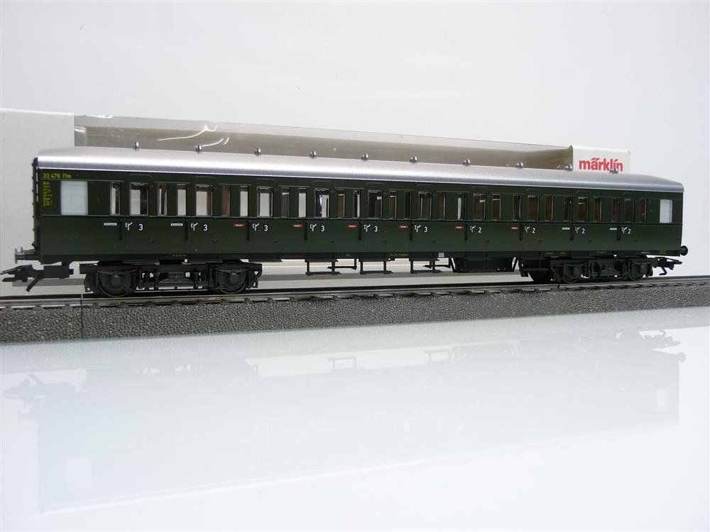 Märklin Modellini di ferrovie: Märklin 43100 DB Abteilwagen BC4i  2./3.Klasse – Nuovo e nell'imballaggio originale da Derendingen venduto da Benfis 1