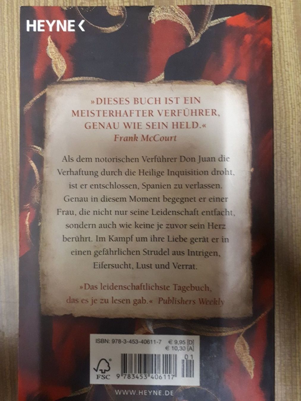 Libri: D.C.Das geheime Tagebuch des Don Juan – Usato da Basel venduto da Alacant 1