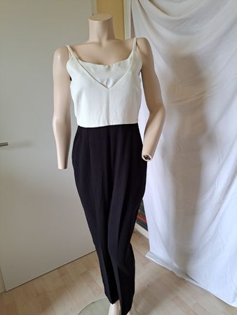 ,NEU MEXX Overall Gr.38 Schwarz/Weiss Sommerlicher Look!