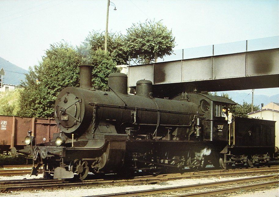 Cartoline postali: CHIASSO Gotthardbahn, Dampflokomotive – Nuovo (secondo la descrizione) da Jona venduto da philajona