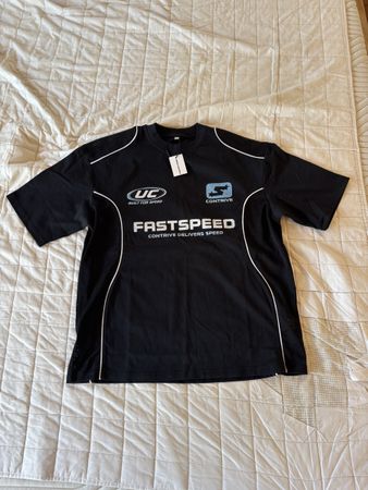 T-Shirt black size M Urban Contrive Fastspeed