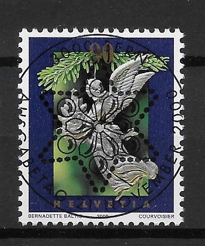 Tutti i francobolli: V1014 - Noel 2000 vollstempel – Usato da Trélex venduto da Phil_Albert