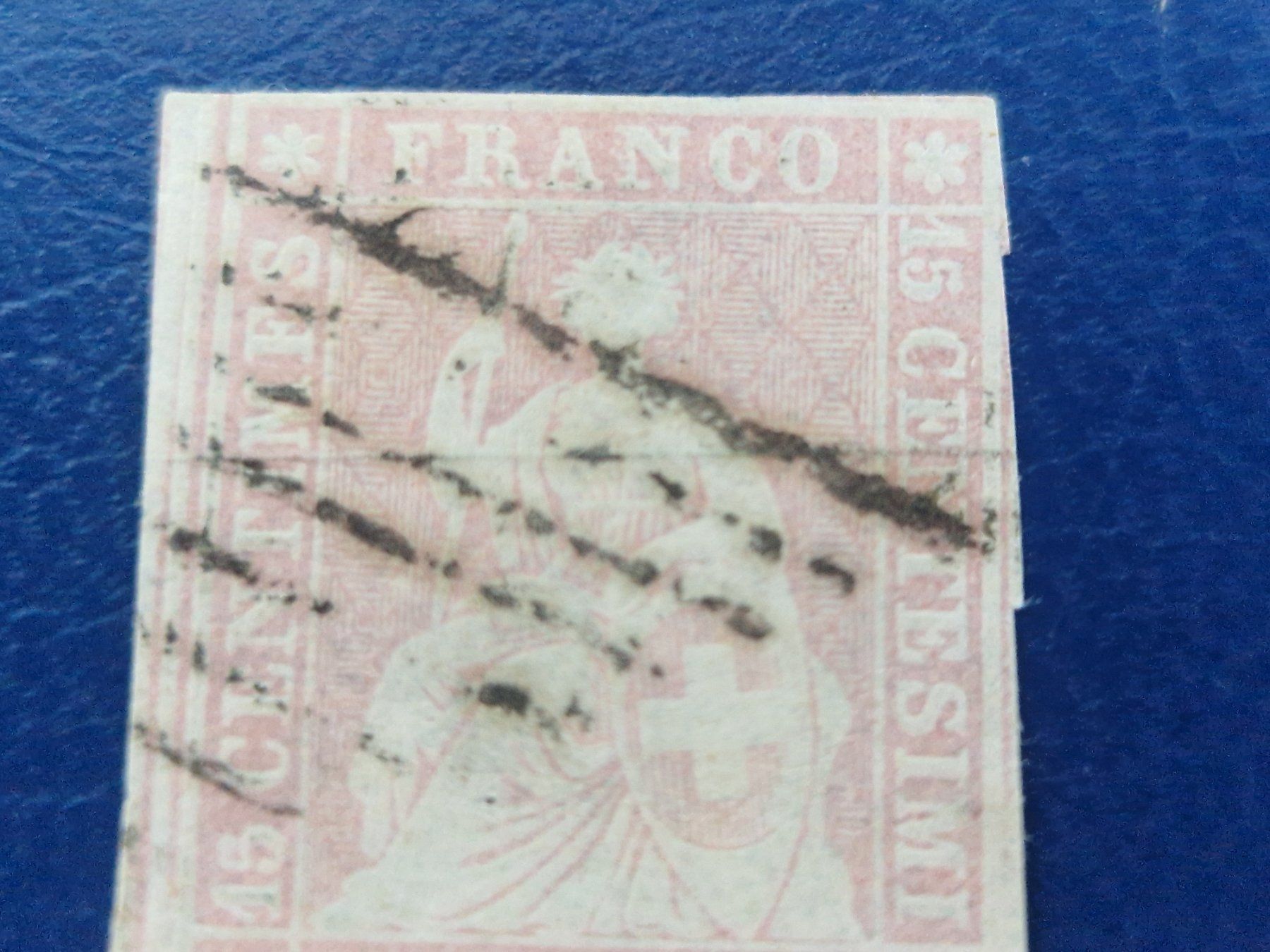 Tutti i francobolli: Strubel 24F, ab 1.- – Usato da Burgdorf venduto da Glossy01 1