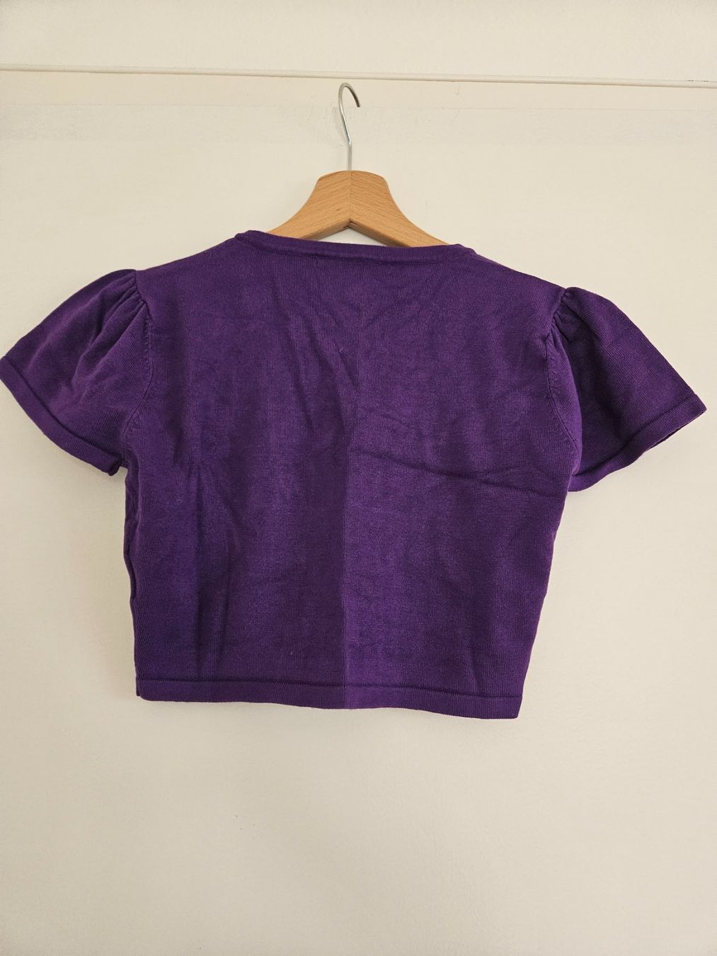 Top: Kurzes Oberteil Gr.XS violett – Usato da Schaffhausen venduto da sabrina915 3
