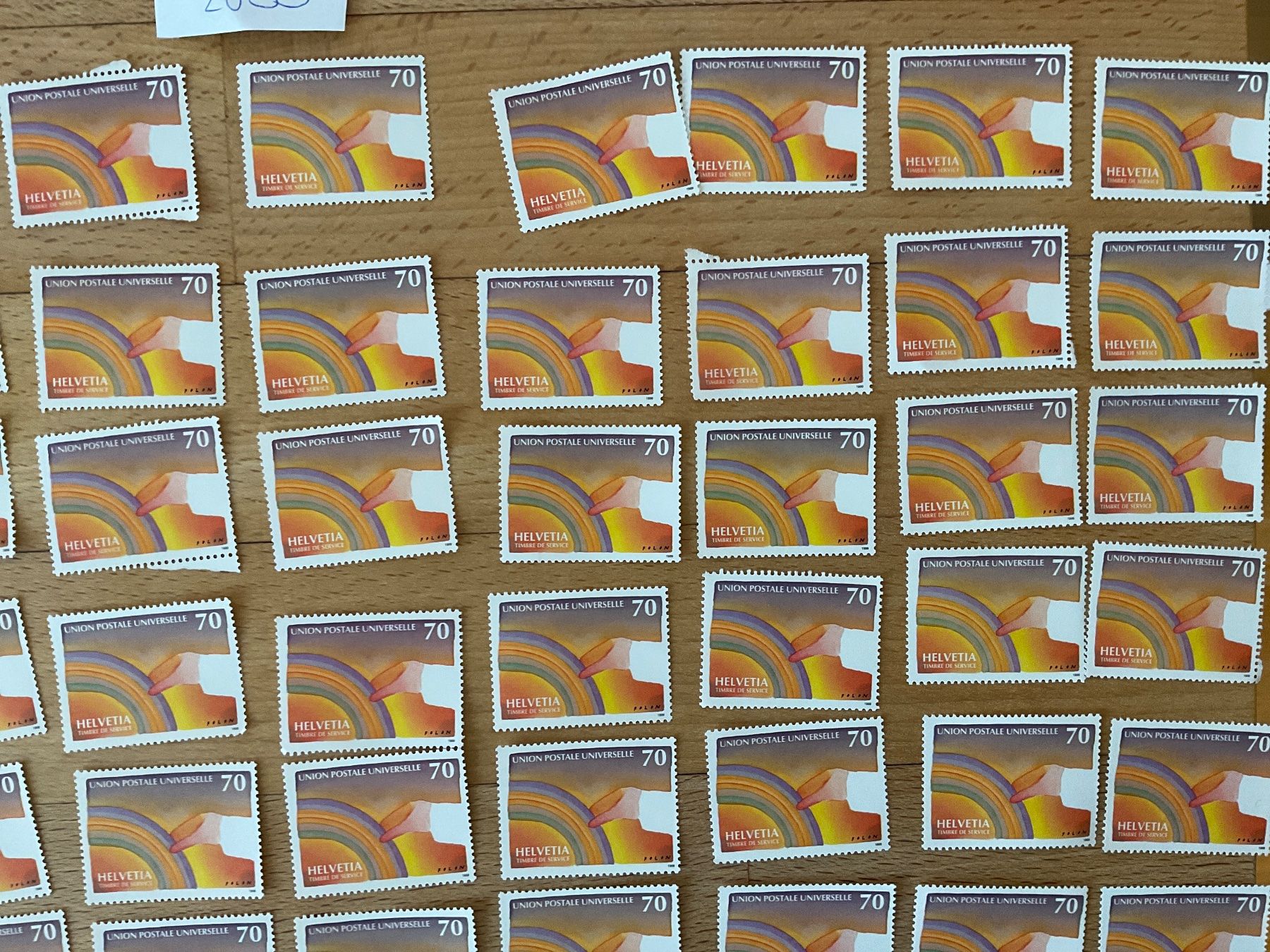 Alle Briefmarken: 70Fr Ämter Frankaturware ungestempelt postfrisch Sammlung – Neu (gemäss Beschreibung) aus Wil SG von Chefsugus 2