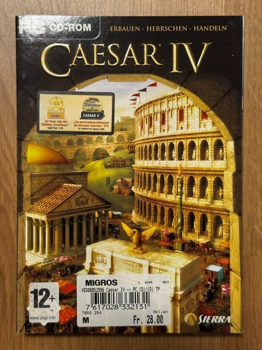 Giochi: Caesar IV - CIB - PC – Usato da Uster venduto da GamesAndStuff