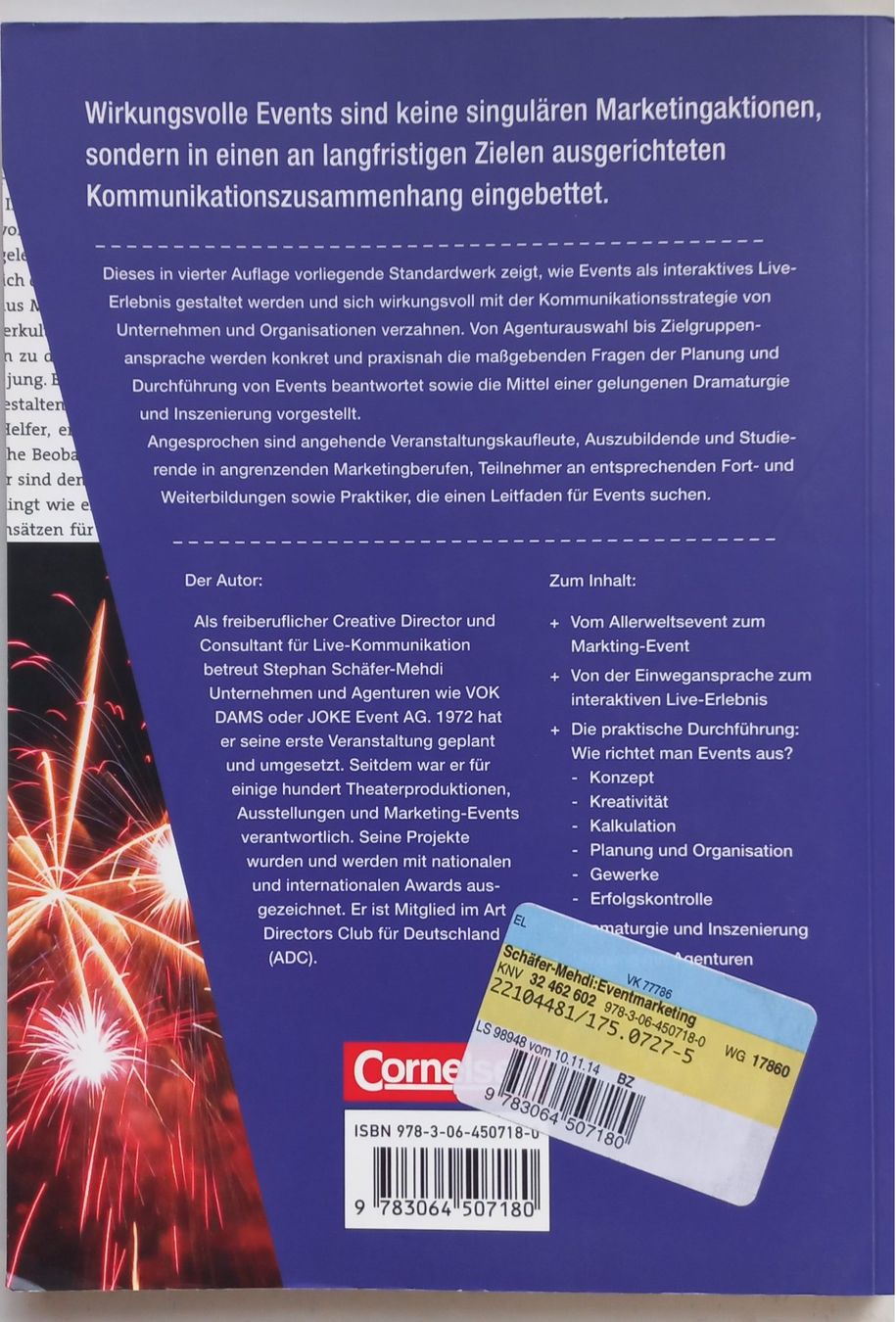 Bücher: Buch: Event-Marketing – Gebraucht aus Beckenried von Wmarcie 1