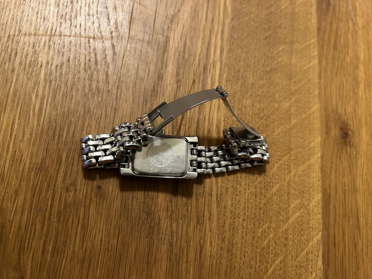 Armani Orologi: Armani Damenuhr, Silber – Usato da Chur venduto da ZATO 8